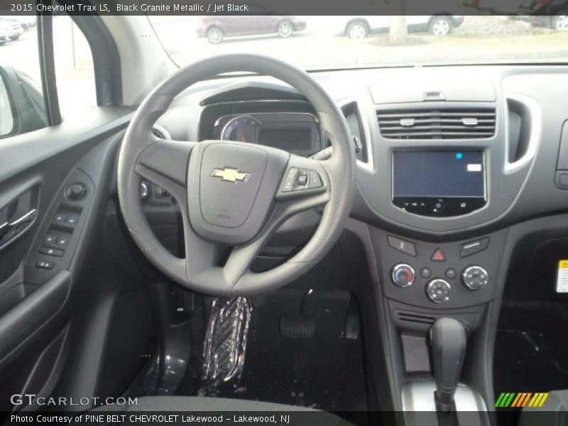 Black Granite Metallic / Jet Black 2015 Chevrolet Trax LS