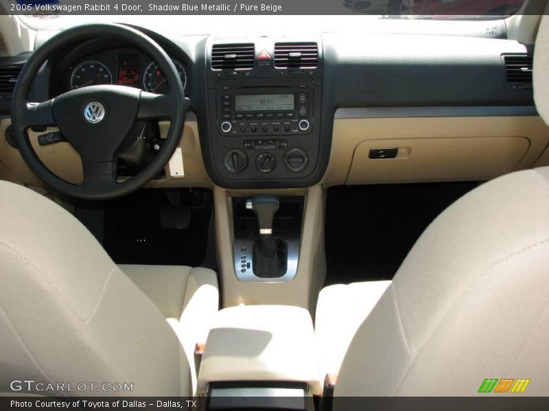 Shadow Blue Metallic / Pure Beige 2006 Volkswagen Rabbit 4 Door