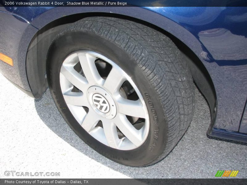 Shadow Blue Metallic / Pure Beige 2006 Volkswagen Rabbit 4 Door