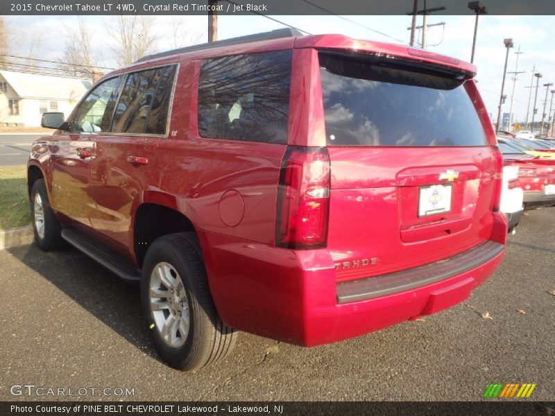Crystal Red Tintcoat / Jet Black 2015 Chevrolet Tahoe LT 4WD