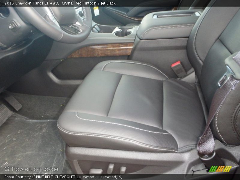 Crystal Red Tintcoat / Jet Black 2015 Chevrolet Tahoe LT 4WD