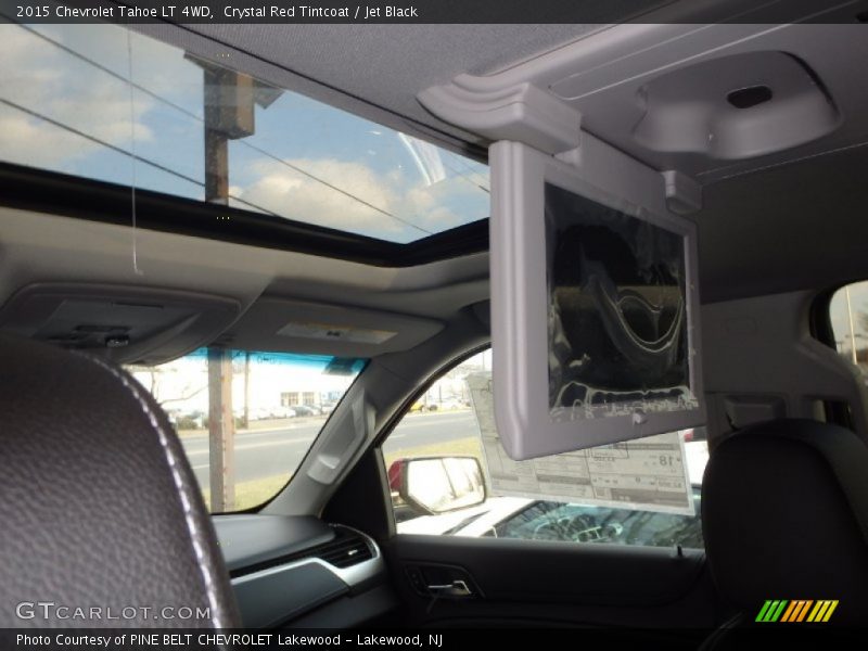 Crystal Red Tintcoat / Jet Black 2015 Chevrolet Tahoe LT 4WD