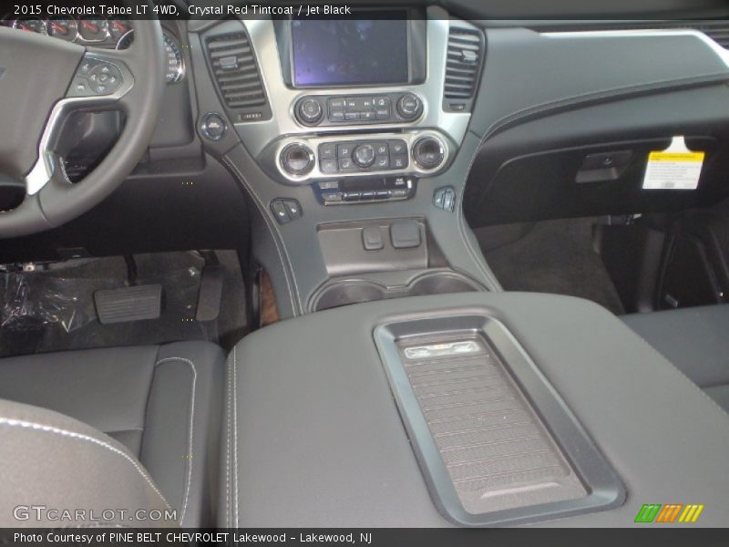 Crystal Red Tintcoat / Jet Black 2015 Chevrolet Tahoe LT 4WD
