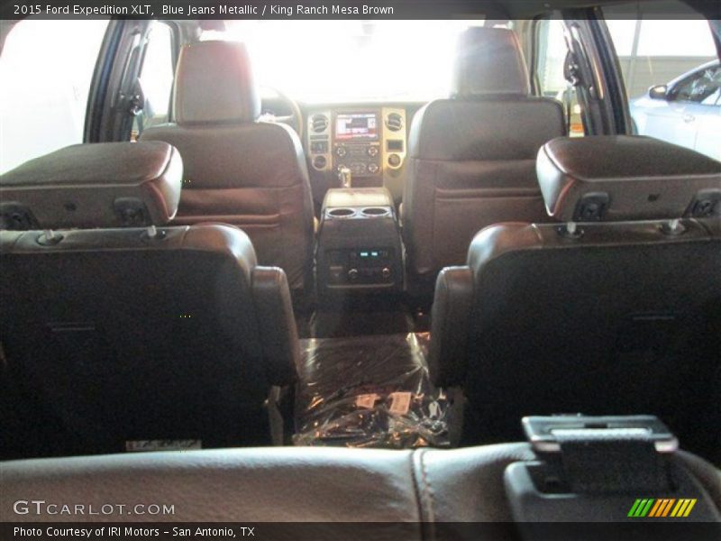 Blue Jeans Metallic / King Ranch Mesa Brown 2015 Ford Expedition XLT