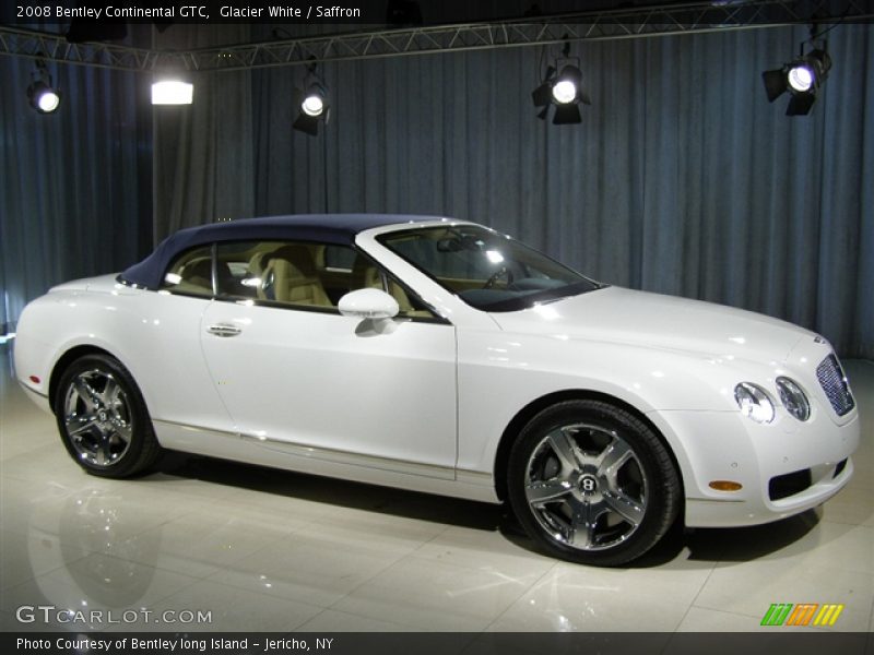 Glacier White / Saffron 2008 Bentley Continental GTC