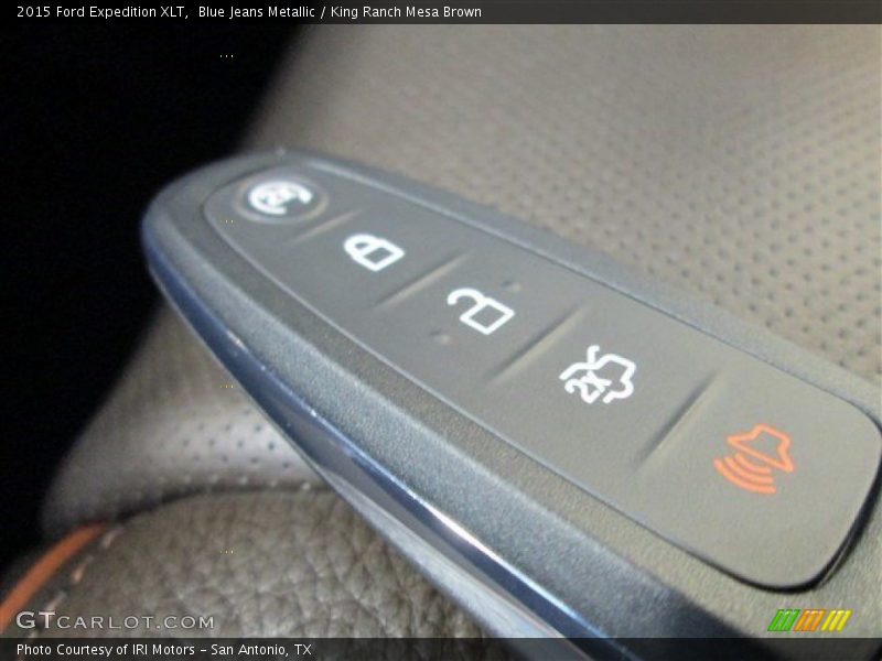 Blue Jeans Metallic / King Ranch Mesa Brown 2015 Ford Expedition XLT