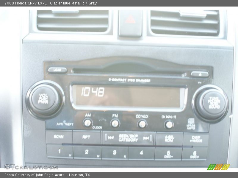 Glacier Blue Metallic / Gray 2008 Honda CR-V EX-L