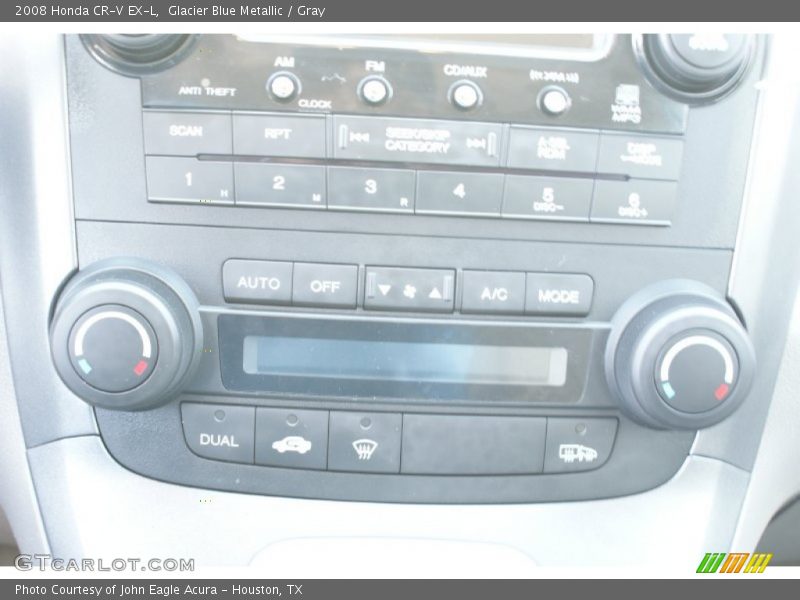 Glacier Blue Metallic / Gray 2008 Honda CR-V EX-L