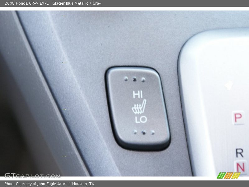 Glacier Blue Metallic / Gray 2008 Honda CR-V EX-L