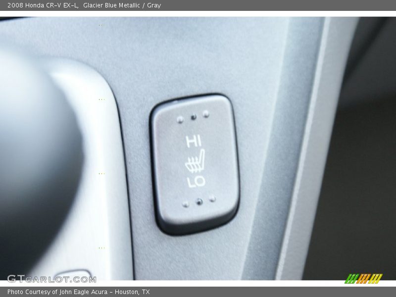 Glacier Blue Metallic / Gray 2008 Honda CR-V EX-L