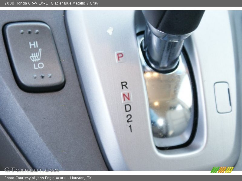 Glacier Blue Metallic / Gray 2008 Honda CR-V EX-L