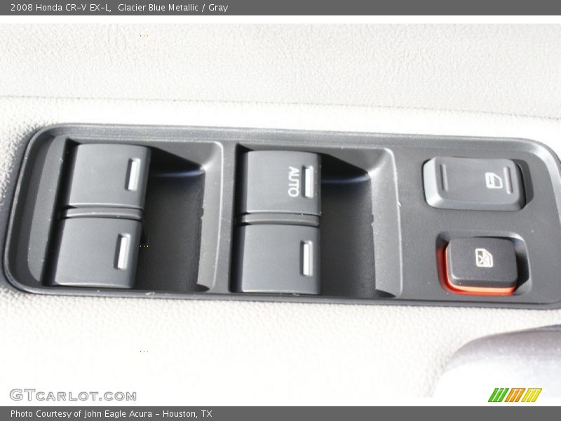 Glacier Blue Metallic / Gray 2008 Honda CR-V EX-L