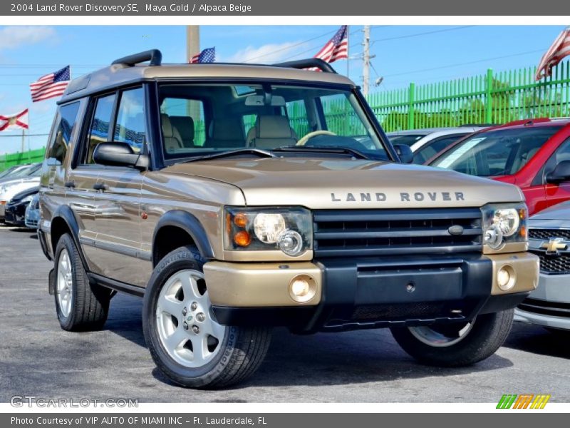 Maya Gold / Alpaca Beige 2004 Land Rover Discovery SE