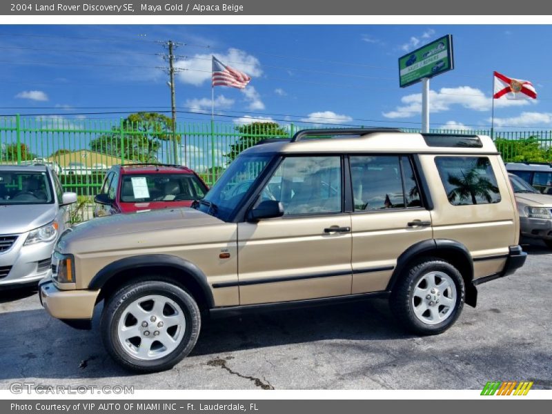 Maya Gold / Alpaca Beige 2004 Land Rover Discovery SE