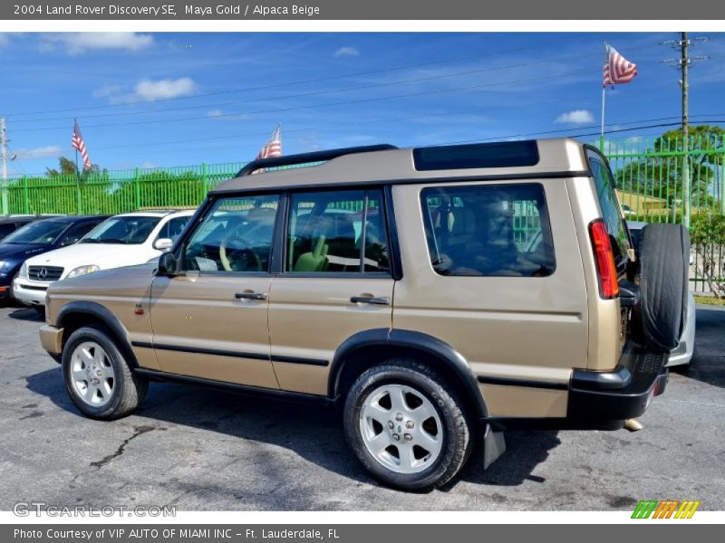 Maya Gold / Alpaca Beige 2004 Land Rover Discovery SE