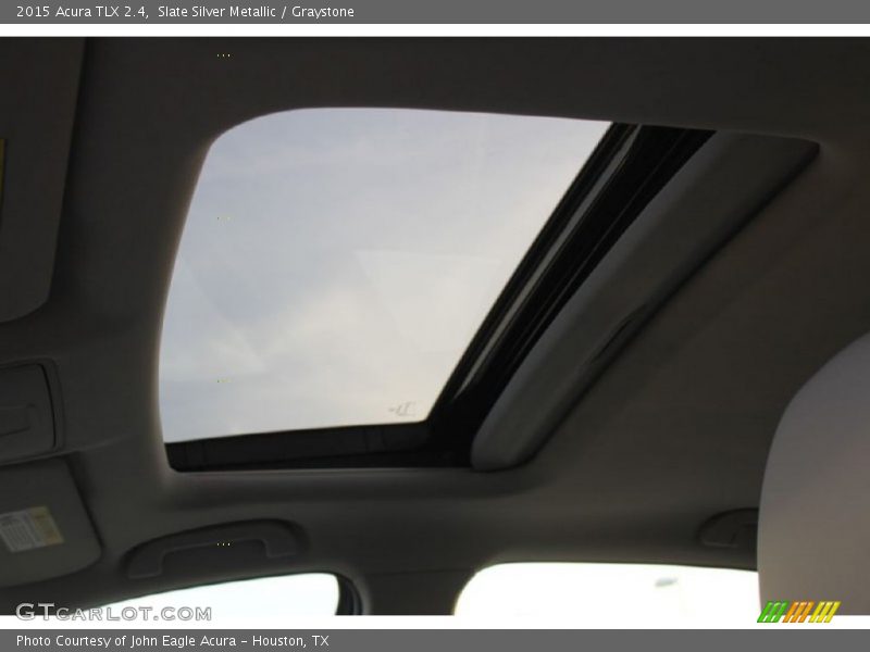 Slate Silver Metallic / Graystone 2015 Acura TLX 2.4