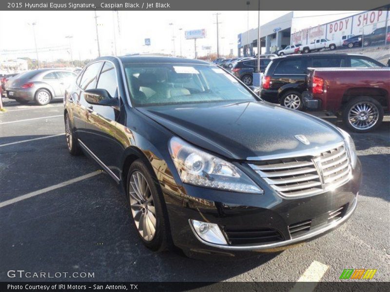 Caspian Black / Jet Black 2015 Hyundai Equus Signature