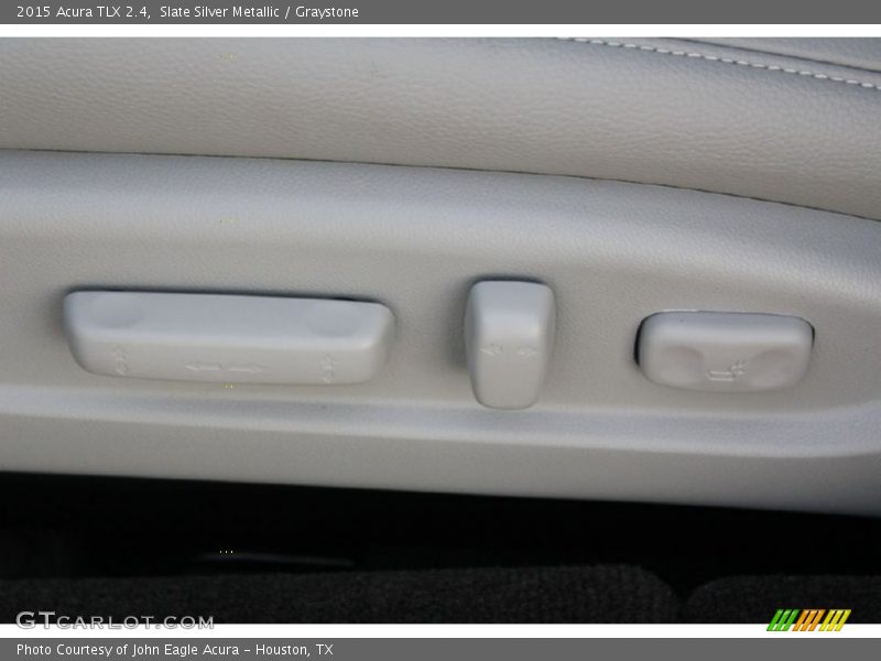 Slate Silver Metallic / Graystone 2015 Acura TLX 2.4