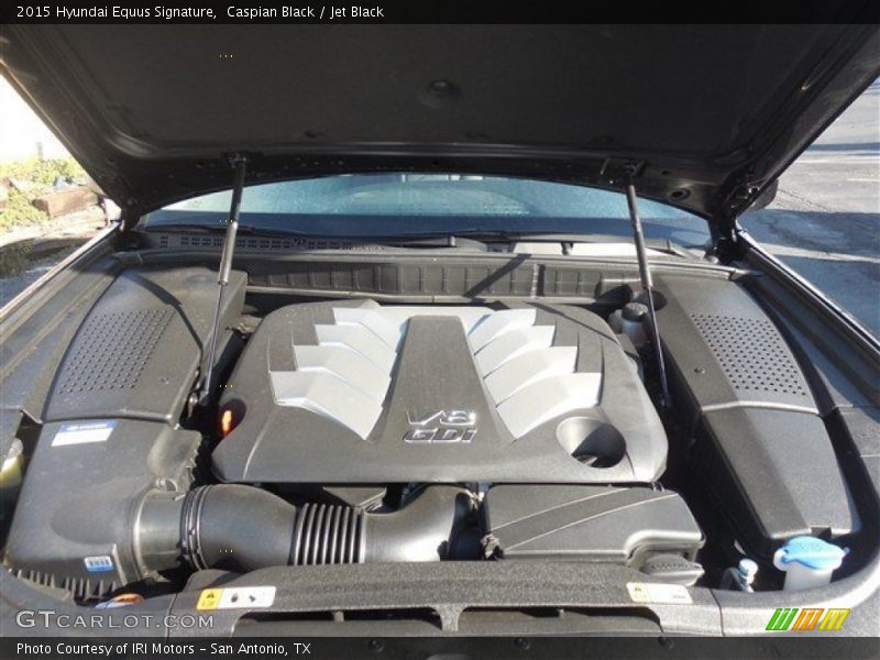Caspian Black / Jet Black 2015 Hyundai Equus Signature