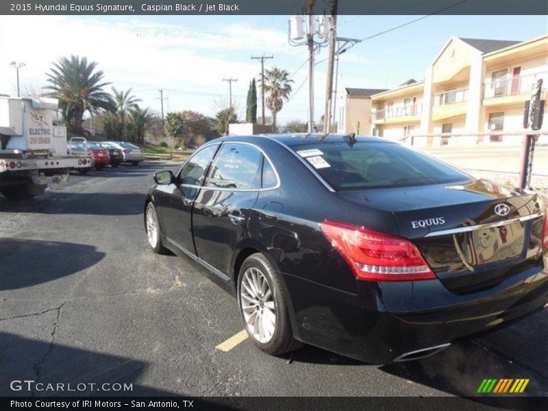 Caspian Black / Jet Black 2015 Hyundai Equus Signature