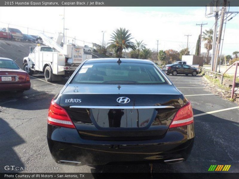 Caspian Black / Jet Black 2015 Hyundai Equus Signature