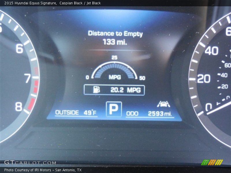 Caspian Black / Jet Black 2015 Hyundai Equus Signature