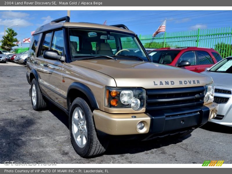 Maya Gold / Alpaca Beige 2004 Land Rover Discovery SE