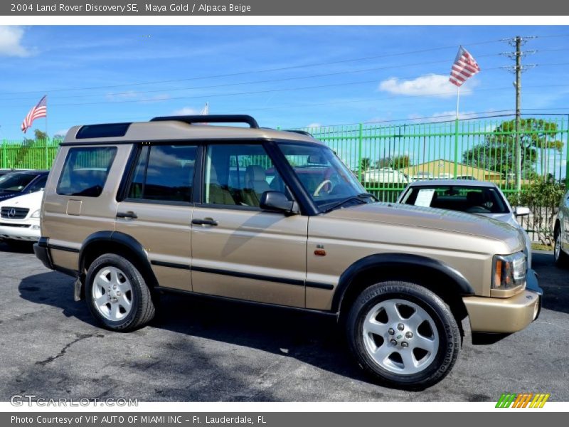 Maya Gold / Alpaca Beige 2004 Land Rover Discovery SE