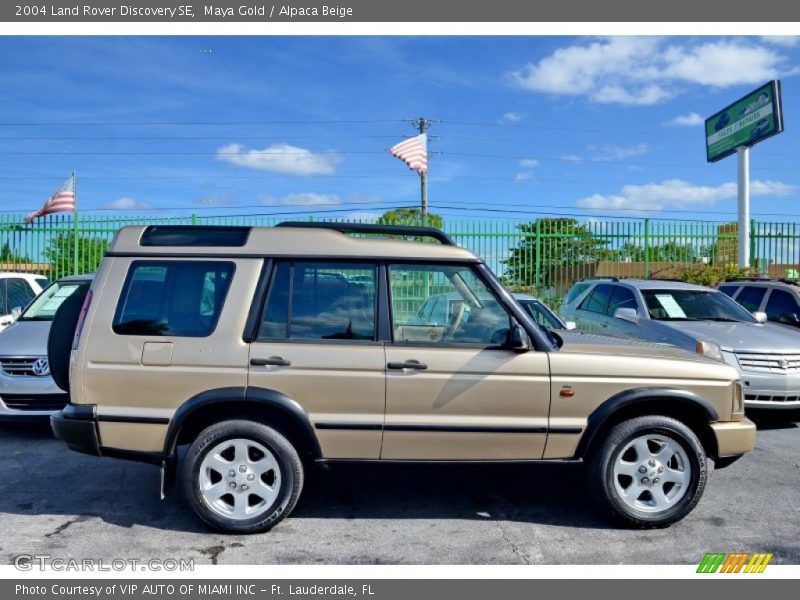 Maya Gold / Alpaca Beige 2004 Land Rover Discovery SE