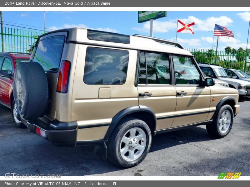 Maya Gold / Alpaca Beige 2004 Land Rover Discovery SE