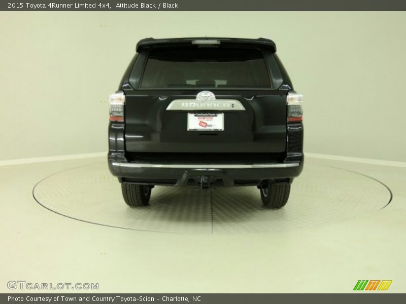 Attitude Black / Black 2015 Toyota 4Runner Limited 4x4