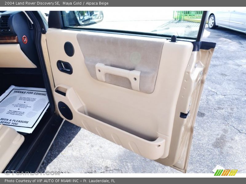 Maya Gold / Alpaca Beige 2004 Land Rover Discovery SE