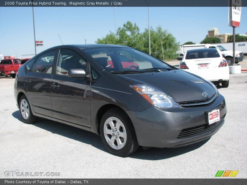 Magnetic Gray Metallic / Gray 2008 Toyota Prius Hybrid Touring