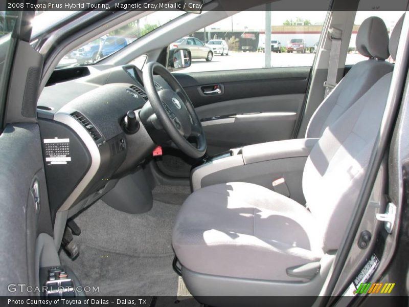 Magnetic Gray Metallic / Gray 2008 Toyota Prius Hybrid Touring