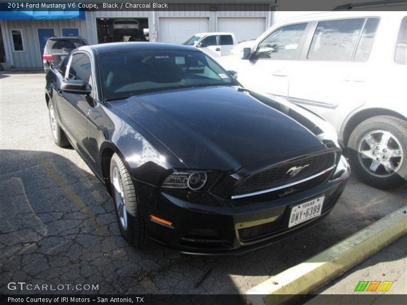 Black / Charcoal Black 2014 Ford Mustang V6 Coupe