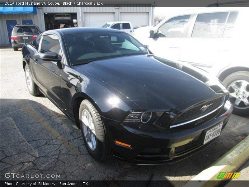 Black / Charcoal Black 2014 Ford Mustang V6 Coupe