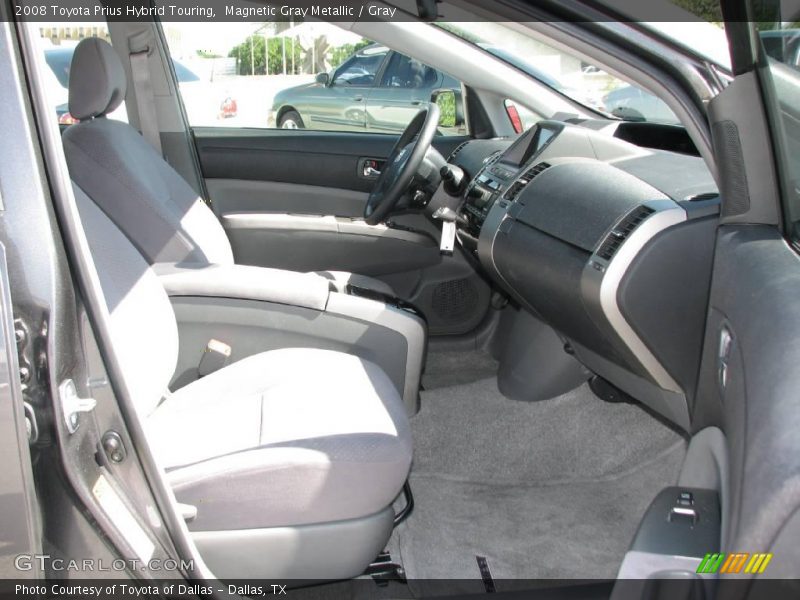 Magnetic Gray Metallic / Gray 2008 Toyota Prius Hybrid Touring