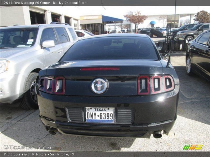 Black / Charcoal Black 2014 Ford Mustang V6 Coupe