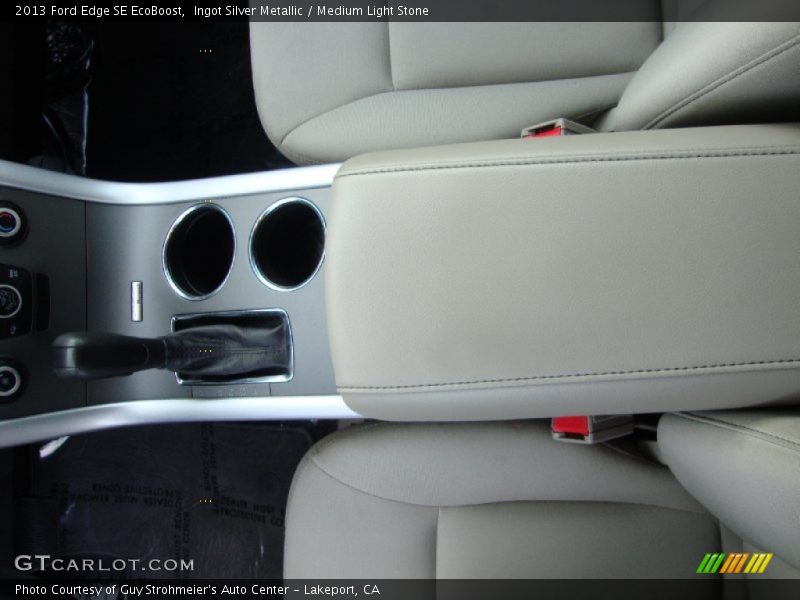 Ingot Silver Metallic / Medium Light Stone 2013 Ford Edge SE EcoBoost