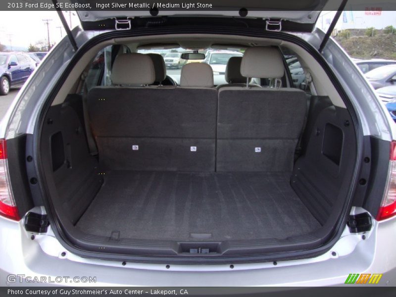 Ingot Silver Metallic / Medium Light Stone 2013 Ford Edge SE EcoBoost