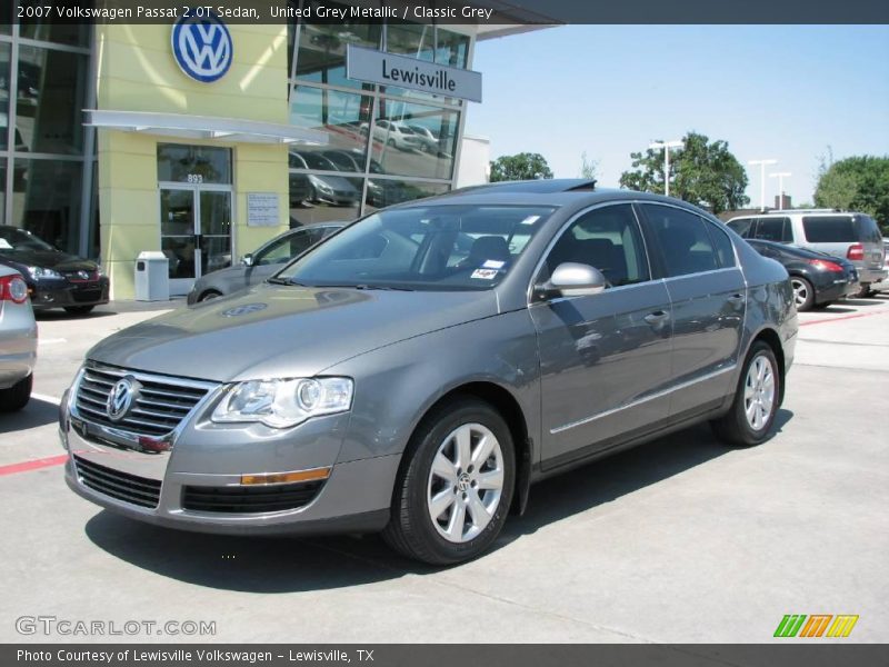 United Grey Metallic / Classic Grey 2007 Volkswagen Passat 2.0T Sedan