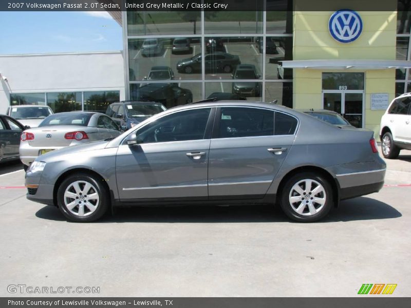 United Grey Metallic / Classic Grey 2007 Volkswagen Passat 2.0T Sedan