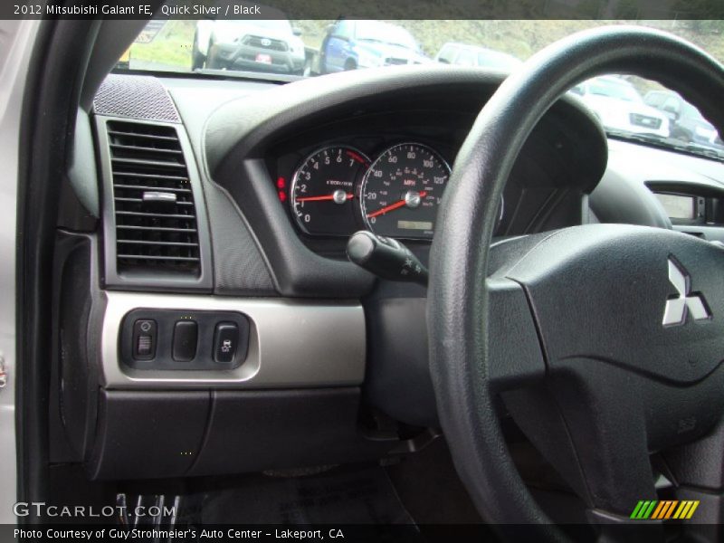 Quick Silver / Black 2012 Mitsubishi Galant FE