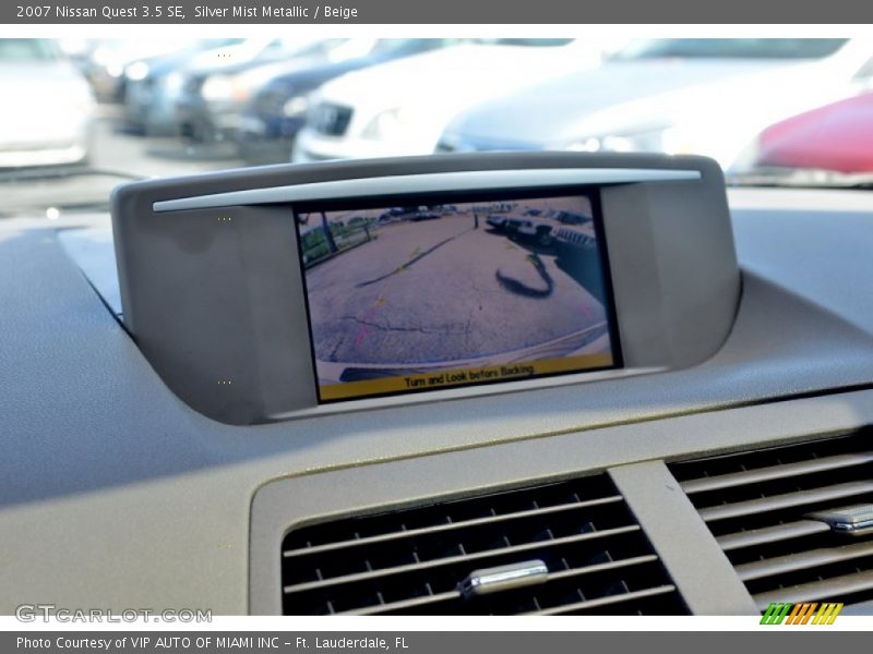 Silver Mist Metallic / Beige 2007 Nissan Quest 3.5 SE
