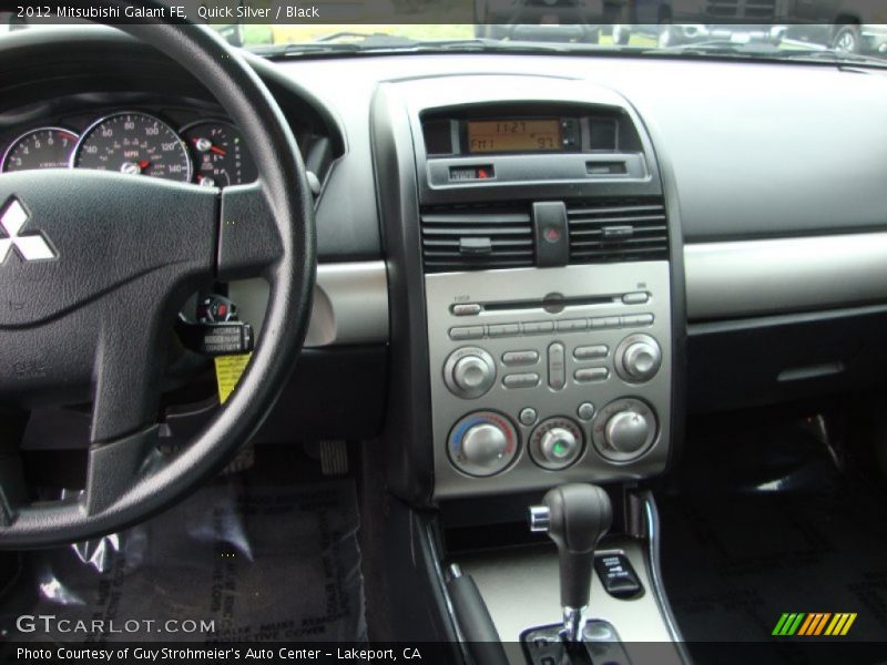 Quick Silver / Black 2012 Mitsubishi Galant FE