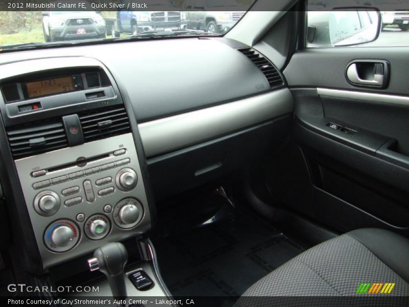 Quick Silver / Black 2012 Mitsubishi Galant FE