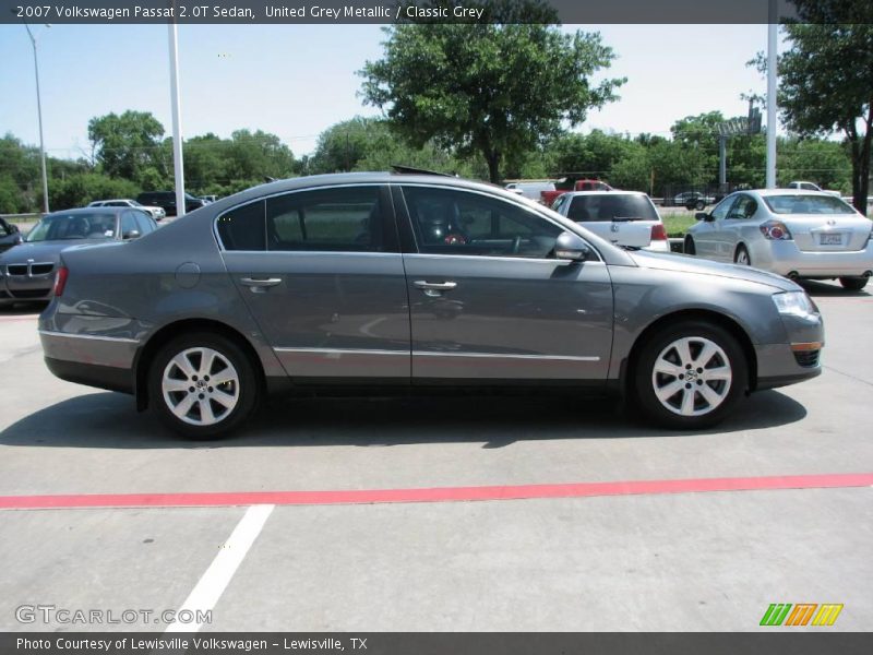 United Grey Metallic / Classic Grey 2007 Volkswagen Passat 2.0T Sedan