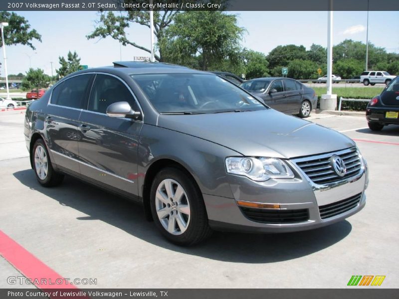 United Grey Metallic / Classic Grey 2007 Volkswagen Passat 2.0T Sedan