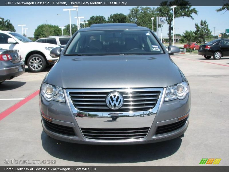United Grey Metallic / Classic Grey 2007 Volkswagen Passat 2.0T Sedan
