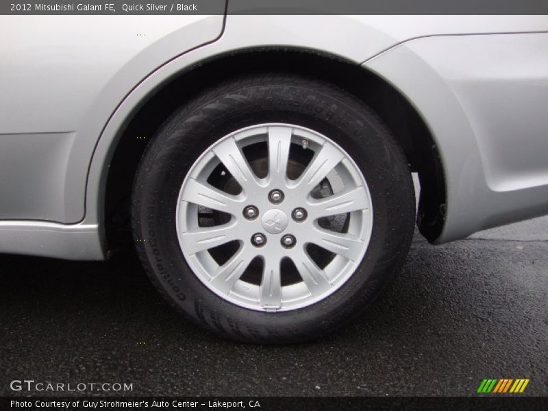 Quick Silver / Black 2012 Mitsubishi Galant FE